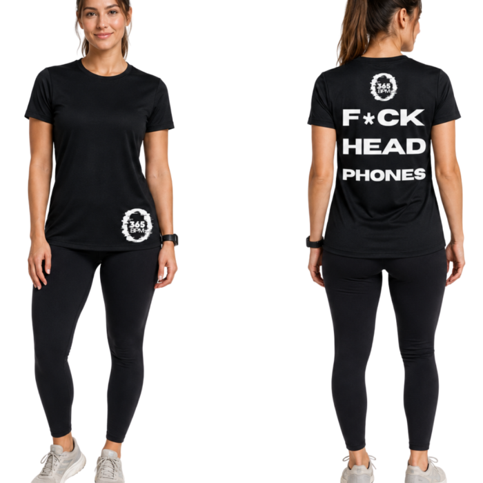 F*ck Headphones T-shirt Women