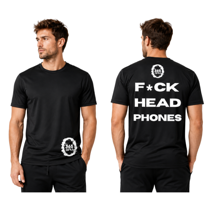 F*ck Headphones T-shirt Men